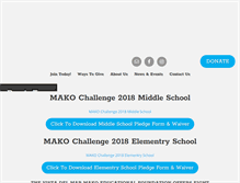Tablet Screenshot of makofoundation.org